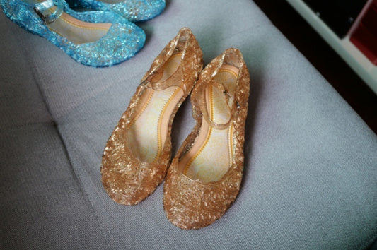 Girl's Crystal Jelly Sandals