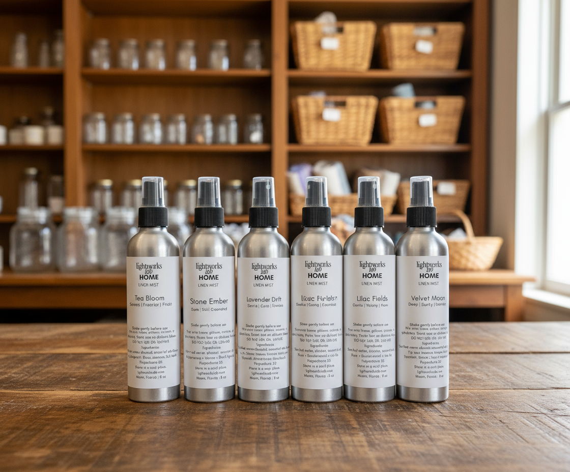 Fragancia para el hogar - Brumas de lino 8 oz