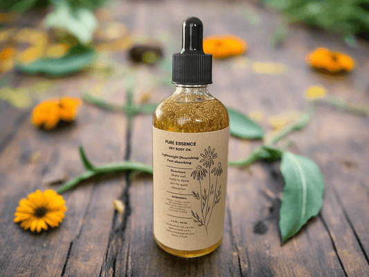 Botanical Body Oil & Soap Set