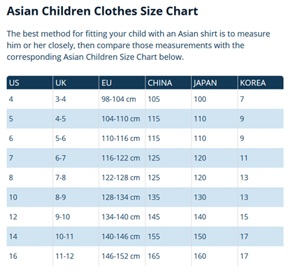 Hoodie Onesies for Baby-Toddler size chart
