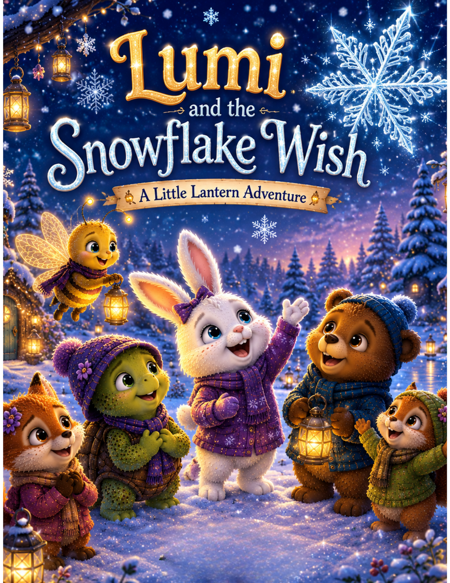 Lumi and the Snowflake Wish - A Little Lantern Adventure - Book 5
