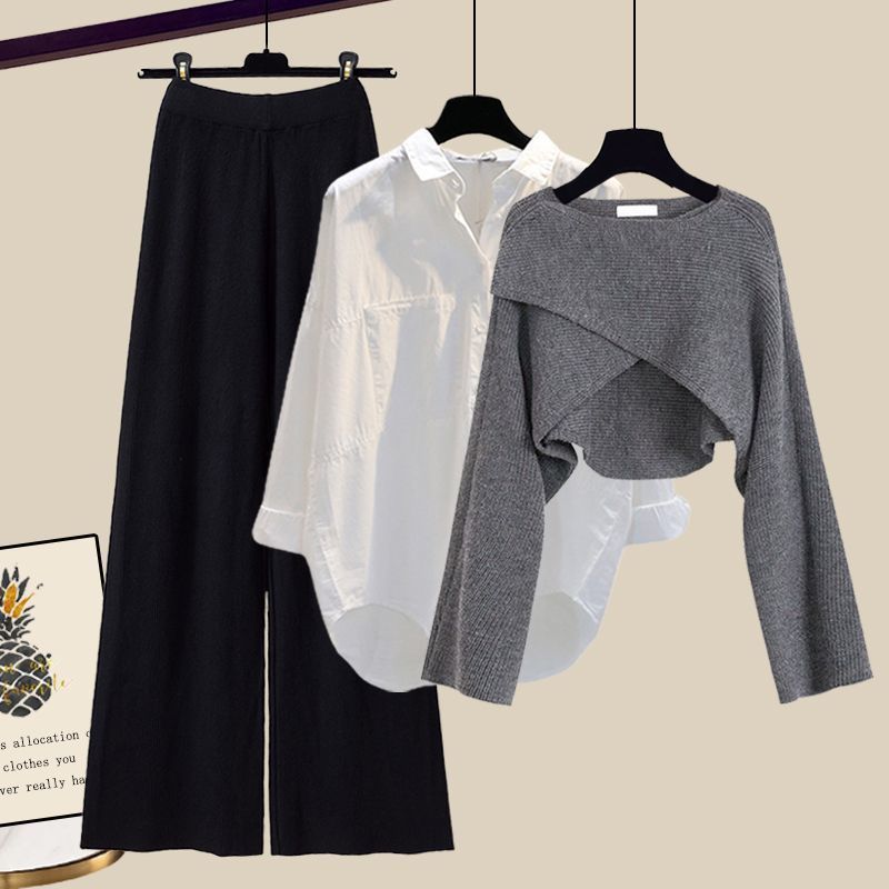 Add some flair to your wardrobe with our Women's Knitted Sweater Set or Mix & Match Separates! With a unique design, stylish and beautiful, our products use high-quality materials for comfortable wear. Choose from a variety of colors to find the perfect m