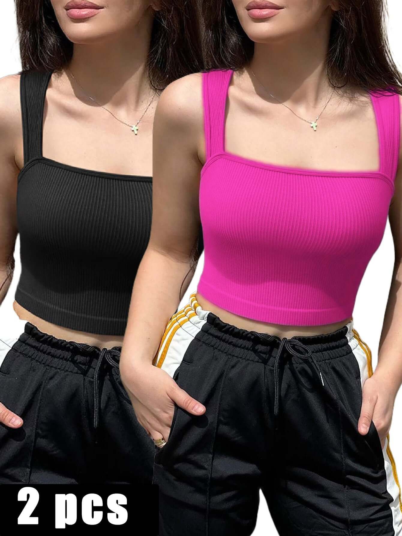 Women's 2 pk Sports Top-Bra