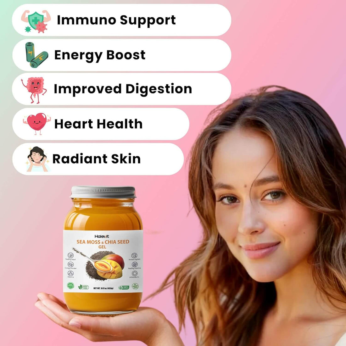 Sea Moss & Chia Gel Superfood 
