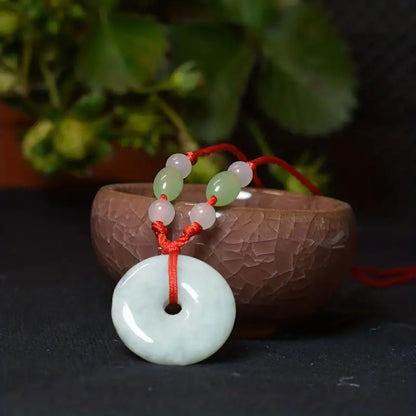 Healing Crystal Jade Stone Pendant
