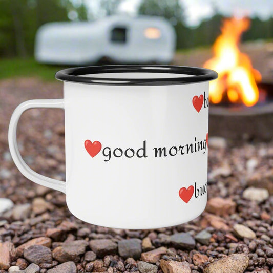 This enamel mug is a winner. Holds 12oz. for your favorite cold or hot beverage, these mugs are not just for camping, they are anti-alkali and acid-proof, making them a hard-wearing choice for any adventure. Plus, when at home, they can be tossed in the d