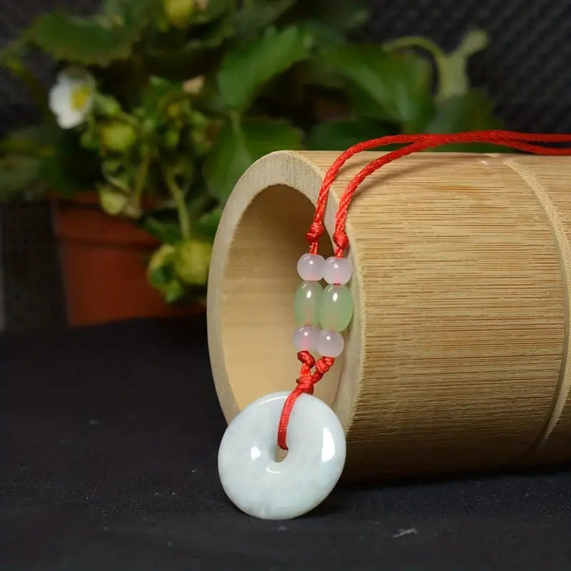 Healing Crystal Jade Stone Pendant