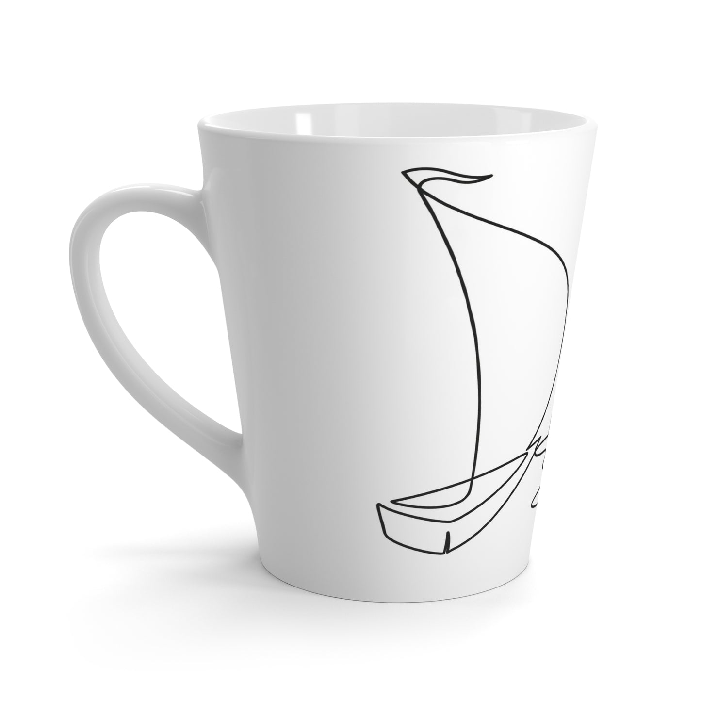 Seascape Latte Mug