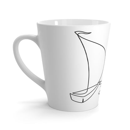 Seascape Latte Mug