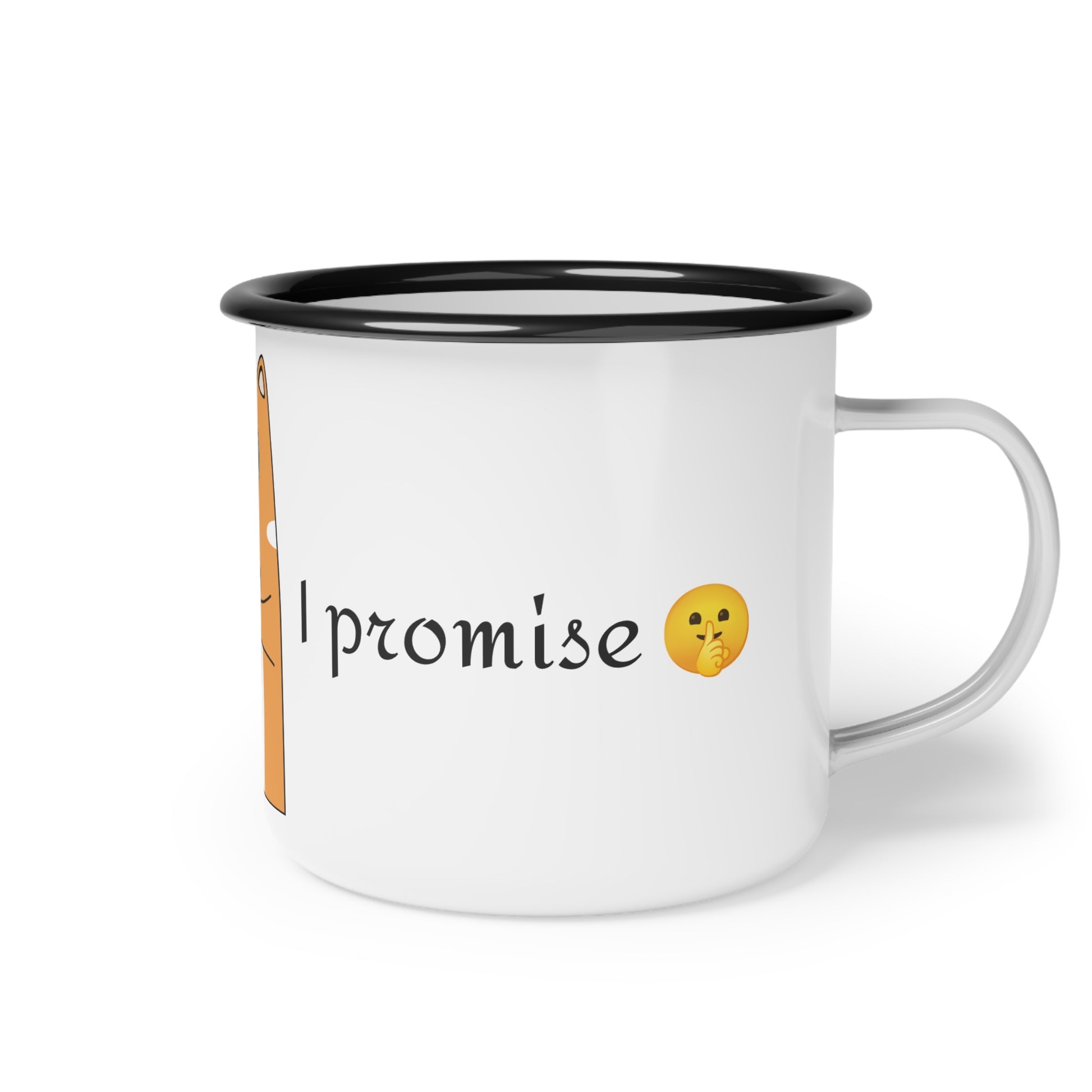 This enamel mug is a camper's best sidekick, perfect for enjoying coffee, tea, hot chocolate, or iced drinks on any adventure. With its vibrant colors and durable design, this mug is suitable for outdoor and indoor use. Ideal for campers, hikers, and outd