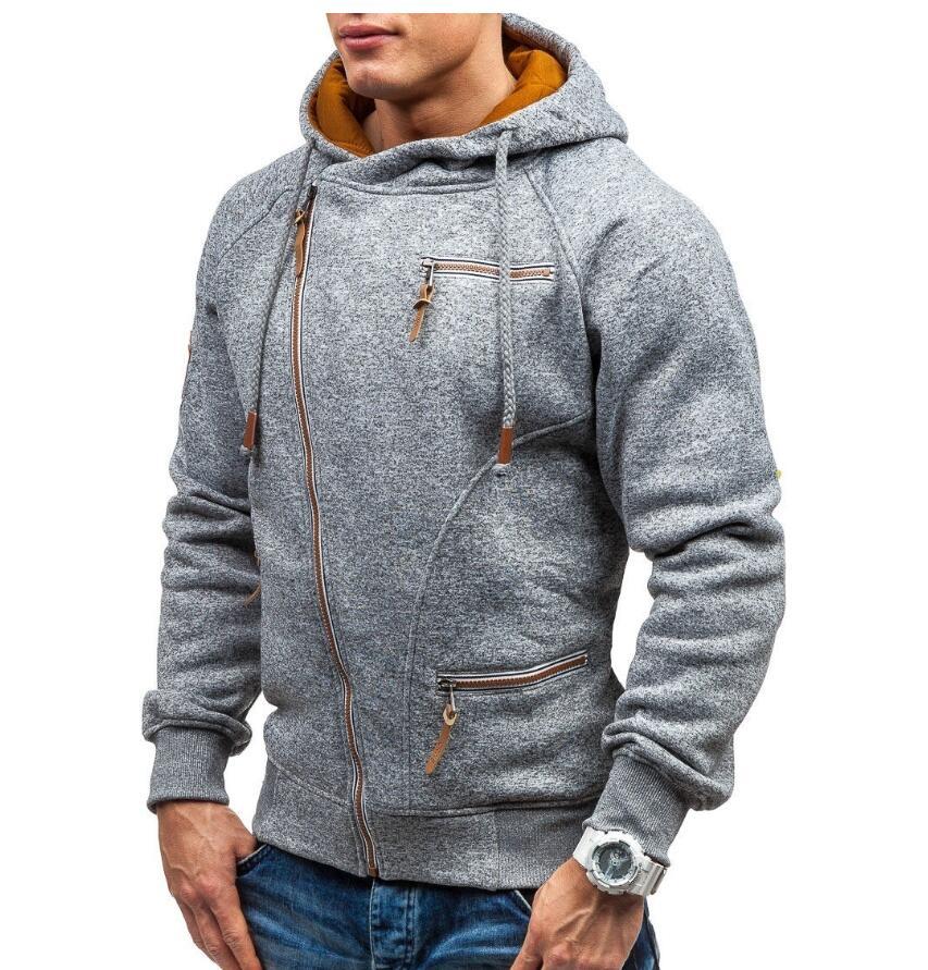 This stylish men's hooded zipper sweater is suitable for any occasion, including work, school, and nights out. S M L XL 2XL 3XL bust 100 105 110 115 120 125 Length 70 71 72 73 74 75 sleeve length 66 67 68 69 70 71 shoulder width 44 46 48 50 52 54