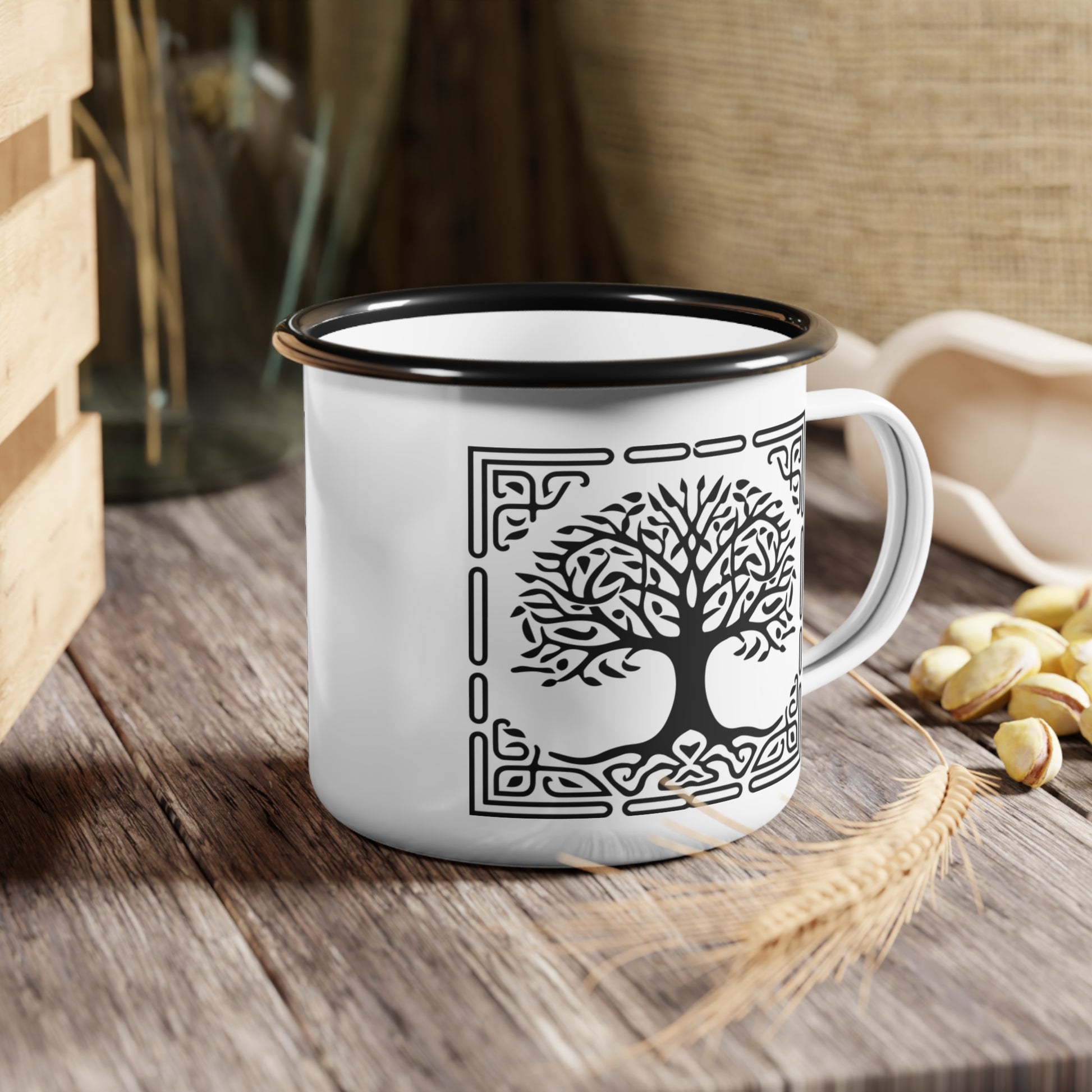 This enamel mug is a winner. Holds 12oz. for your favorite cold or hot beverage, these mugs are not just for camping, they are anti-alkali and acid-proof, making them a hard-wearing choice for any adventure. Plus, when at home, they can be tossed in the d