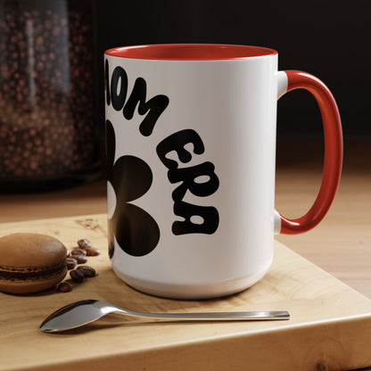 Elevate your coffee or tea ritual with these stylish and functional ceramic mugs, available in 11oz and 15oz sizes. The sleek glossy finish and eye-catching color contrast make these mugs a joy to use and look at. Perfect for moms enjoying the mom era and