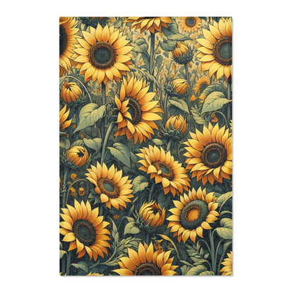 Sunflowers Area Rugs