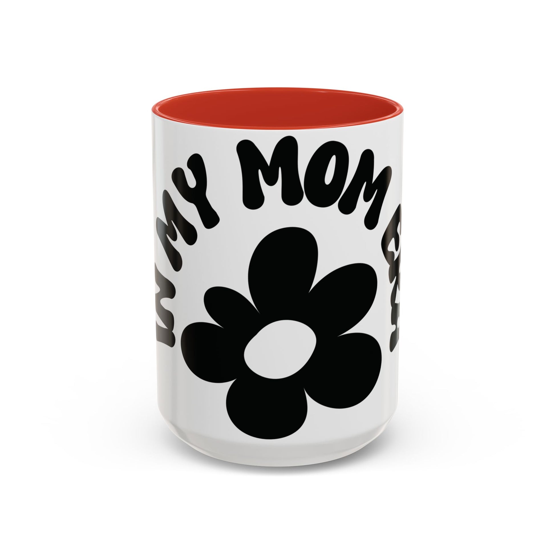 Elevate your coffee or tea ritual with these stylish and functional ceramic mugs, available in 11oz and 15oz sizes. The sleek glossy finish and eye-catching color contrast make these mugs a joy to use and look at. Perfect for moms enjoying the mom era and