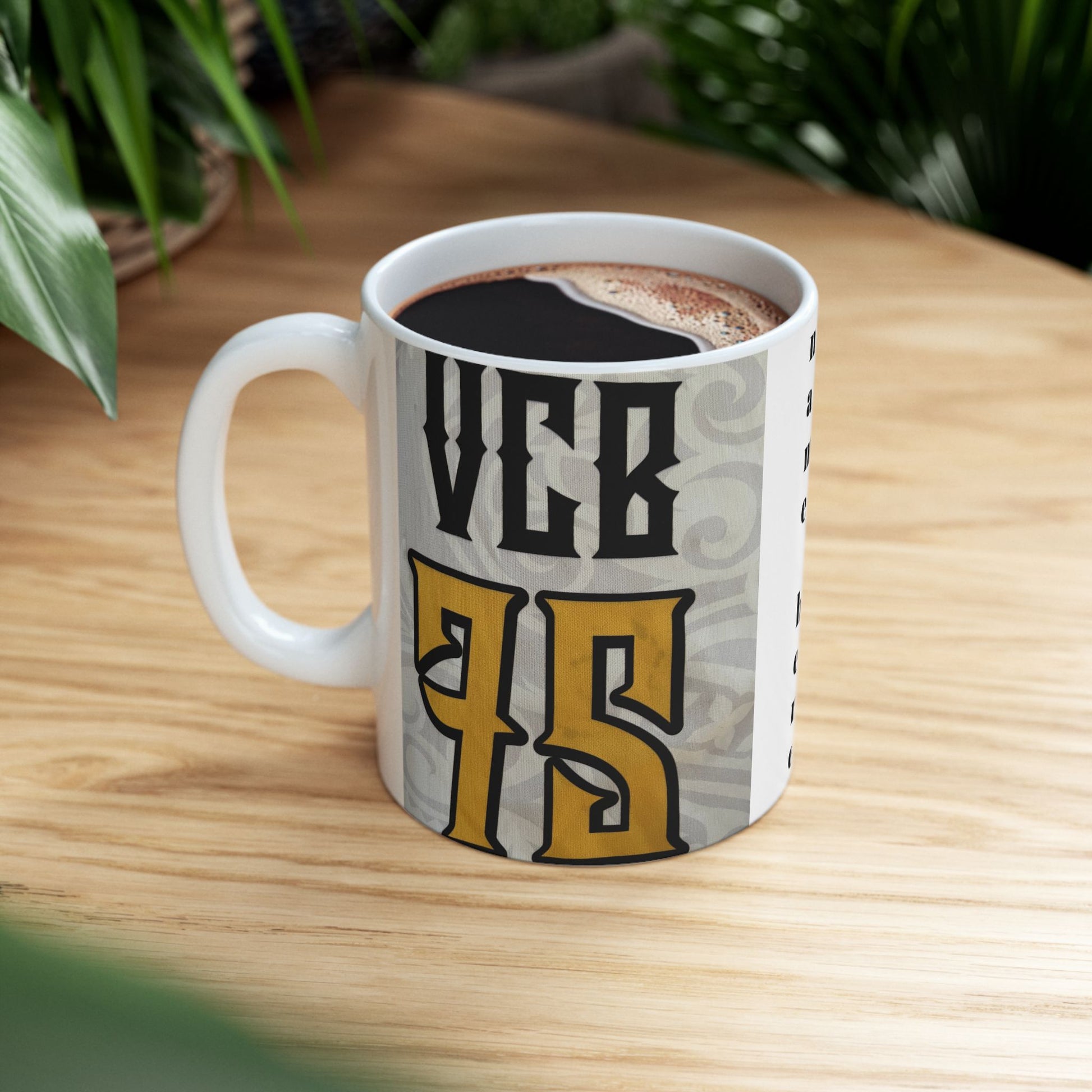 Customizable ceramic mugs in 11oz and 15oz sizes, perfect for adding a team logo, athlete's name and number, or a personal picture and name. These mugs are vibrant, unique, and can be customized to fit any style or preference. Ideal for sports fans, athle