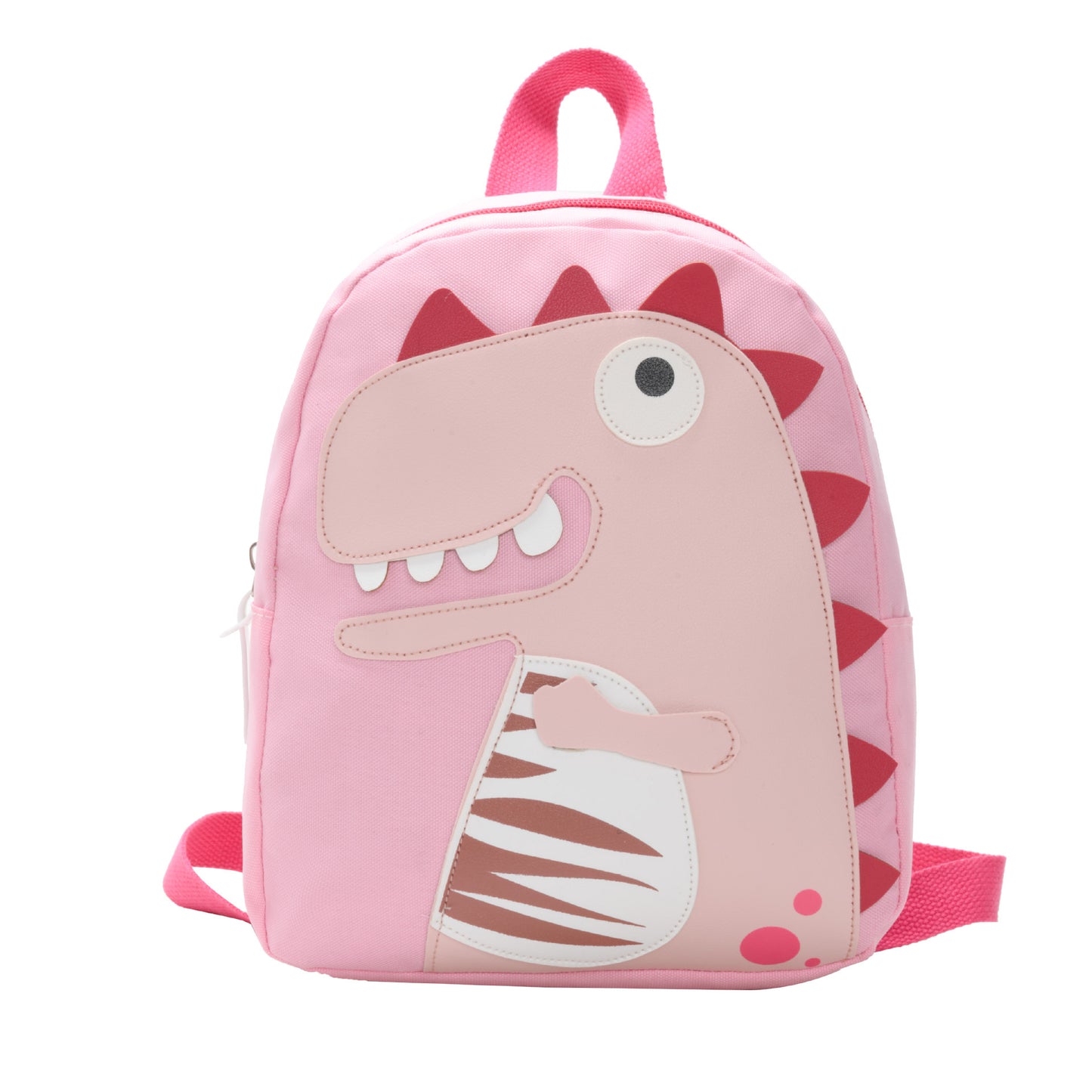 Be ready to grin with this cutie-pie, little one's debut backpack, featuring the most beloved animal cartoon visages. The shoulder straps are nice and broad, leaving plenty of space for storybooks, a lunch box, and whatever toys your kid can't leave home