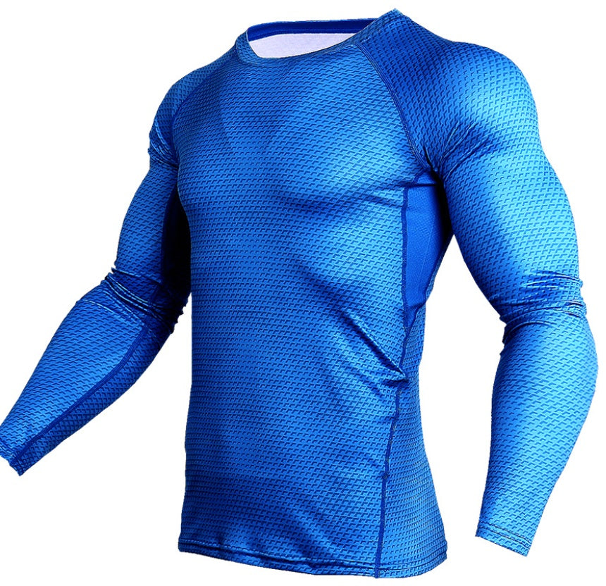 Overview: MAXIMUM COMPRESSION: Our men's long sleeve compression shirt provides superior compression to shoulder, chest, back, & abs for optimal athletic performance. The shirt is lightweight, comfortable, and supportive. 4-WAY STRETCH MATERIAL: The men's