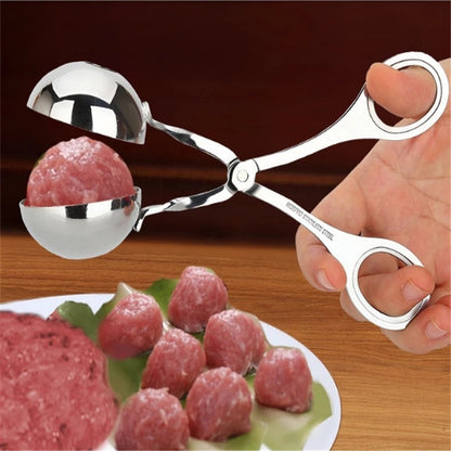 The perfect gadget for easy and fast serving or cooking prep. Your meatballs will always be the same size and look perfect. Experience effortless culinary perfection with our Meatball - Ice Cream Scooper. Save time in the kitchen with precisely measured s