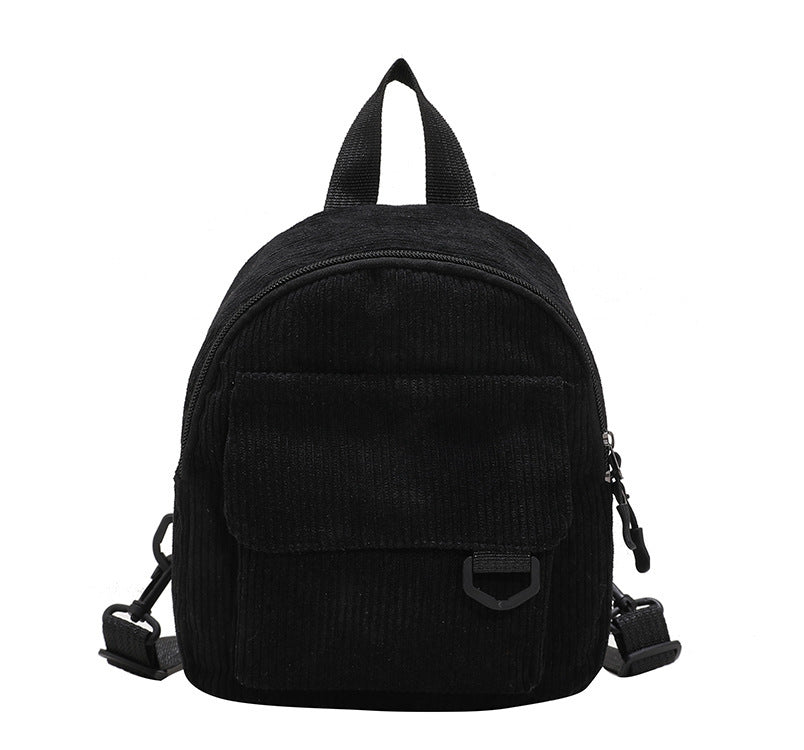 As a passionate believer in our product's value, I highly recommend this backpack for any occasion, whether it be for back to school or everyday use. The cute corduroy design adds a touch of quirkiness to your style, making you stand out with enthusiasm a