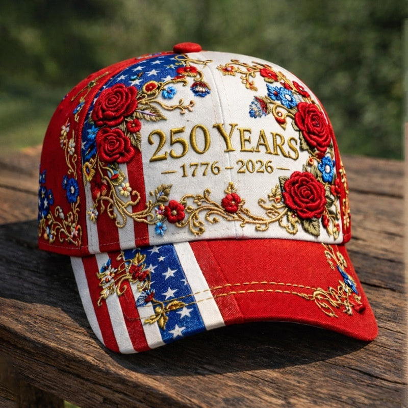 Independence Day 3D Digital Print Baseball Cap