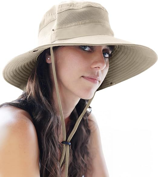 Men's & Women's UPF 50 Wide Brim Sun Hat