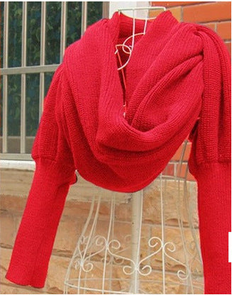 Women's Wool Sweater Scarf