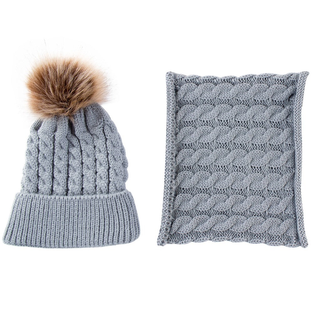 Made with 100% cotton this Baby-Toddler Cap and Scarf set will protect your little one's head, ears, and neck during the chilly fall and winter months. Perfect for boys and girls, this set is versatile for any occasion.