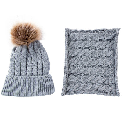 Made with 100% cotton this Baby-Toddler Cap and Scarf set will protect your little one's head, ears, and neck during the chilly fall and winter months. Perfect for boys and girls, this set is versatile for any occasion.