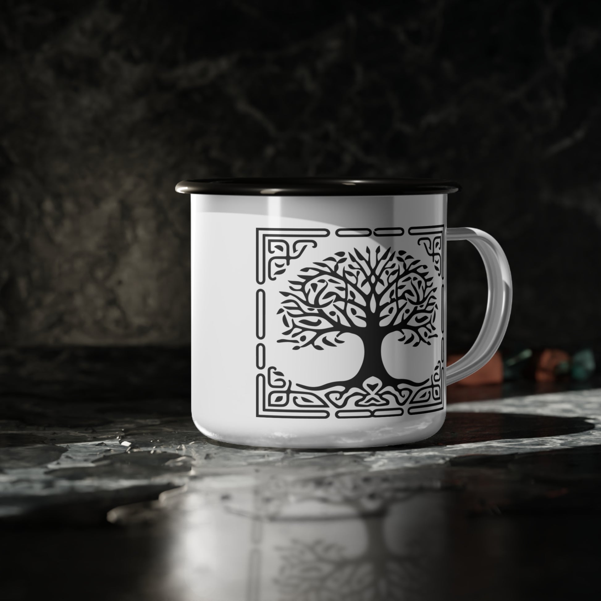 This enamel mug is a winner. Holds 12oz. for your favorite cold or hot beverage, these mugs are not just for camping, they are anti-alkali and acid-proof, making them a hard-wearing choice for any adventure. Plus, when at home, they can be tossed in the d