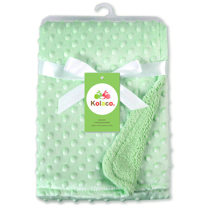 Newborn Polar Dot Baby Swaddle Blanket