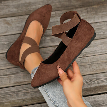Women's Casual Strappy Loafer Shoes