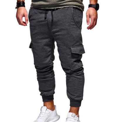 Men's trendy jogger trousers made from stretchy lycra polyester fabric are perfect for casual outings like lunch dates, movie nights, cruises, and even back-to-school activities. Size: M, L, XL, 2XL --, 3XL --, 4XL