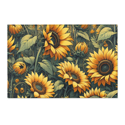 Sunflowers Area Rugs