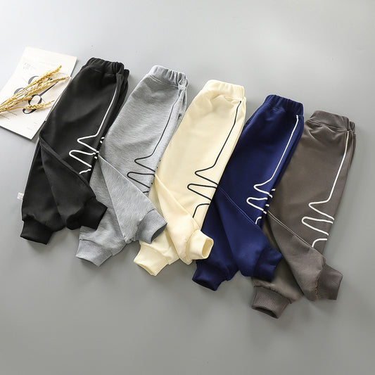 Sweatpants aren't just for lounging, ya know! These casual bottoms are perfect for any occasion, any day! Size Information: Size: 80cm,90cm,100cm,110cm，120cm，130cm,140cm,150cm,160cm Unit：CM