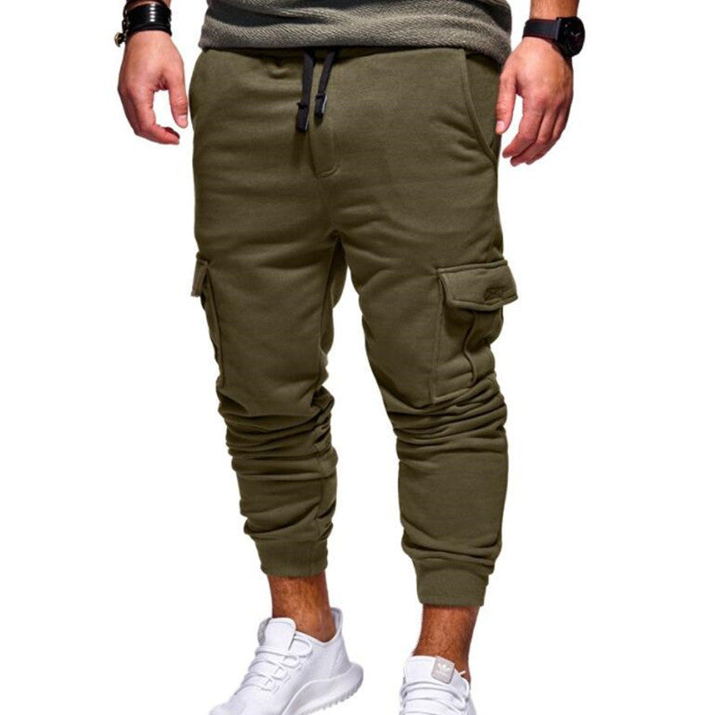 Men's trendy jogger trousers made from stretchy lycra polyester fabric are perfect for casual outings like lunch dates, movie nights, cruises, and even back-to-school activities. Size: M, L, XL, 2XL --, 3XL --, 4XL