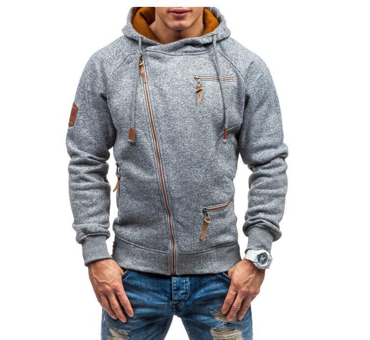 This stylish men's hooded zipper sweater is suitable for any occasion, including work, school, and nights out. S M L XL 2XL 3XL bust 100 105 110 115 120 125 Length 70 71 72 73 74 75 sleeve length 66 67 68 69 70 71 shoulder width 44 46 48 50 52 54