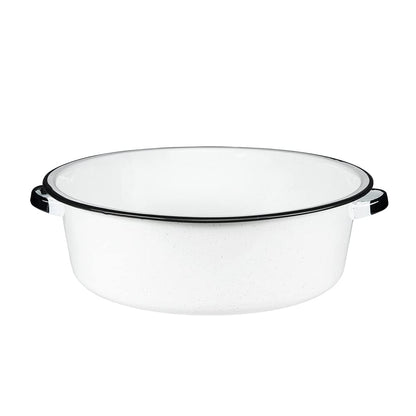 Granite Ware Enamel on Steel Dish Pan, 15-Quart Capacity - Foot Soak Basin - Kitchen