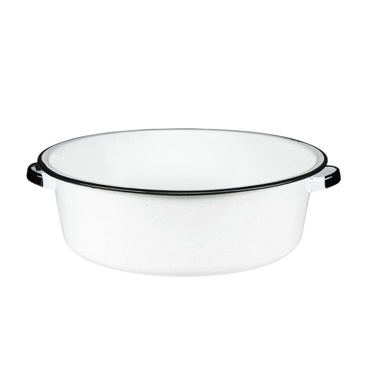 Granite Ware Enamel on Steel Dish Pan, 15-Quart Capacity - Foot Soak Basin - Kitchen