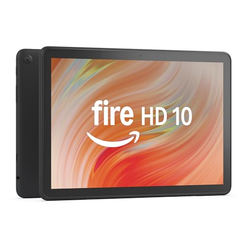 #Sponsored Amazon Fire HD 10 Tablet in Black: 25% faster, 3GB RAM for smooth streaming, reading & gaming. 10.1" 1080p Full HD display for vibrant entertainment.