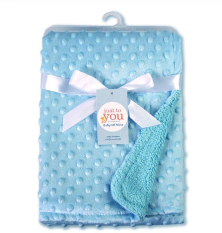 Newborn Polar Dot Baby Swaddle Blanket