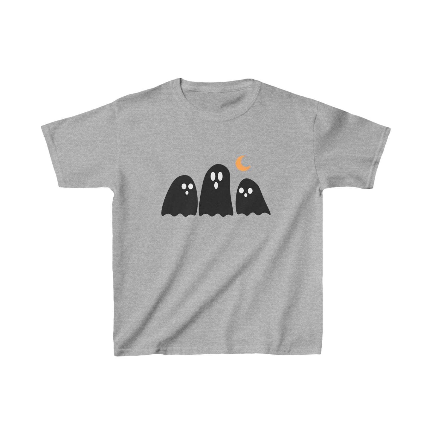 Ghost Kids Tee - Heavy Cotton Halloween Shirt