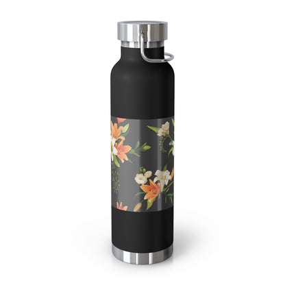 Yoga Lover Gift Travel Companion Stay Hydrated Outdoor Enthusiast Nature Inspired Insulated Bottle Gift for Her Flower Lover Gift Floral Garden Eco-Friendly Choice Copper Vacuum Birthday Gift Idea22oz Capacity workout work from home gift for coworker Hiking Essential gym gym water bottle