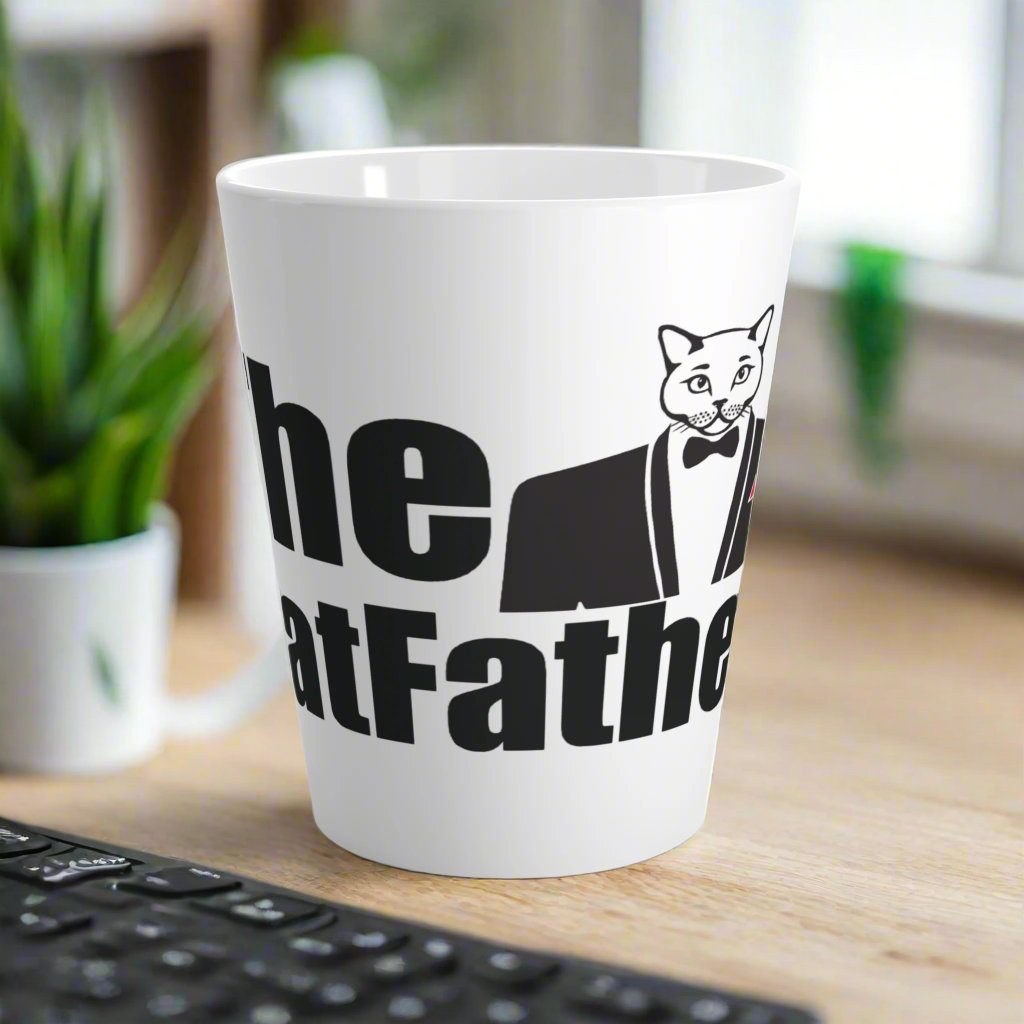 The Cat Father Latte Mug