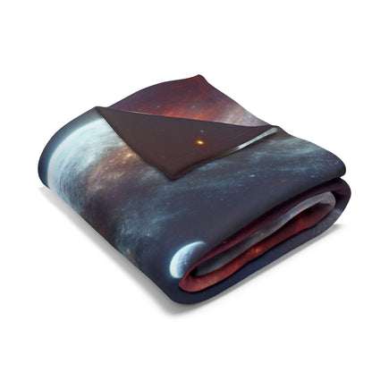 This Vast Galaxy Arctic Fleece Blanket exudes a cosmic and dreamy vibe, perfect for stargazers and space enthusiasts. It offers warmth and comfort, making it ideal for cozy nights at home or outdoor adventures. This blanket is relevant for occasions like