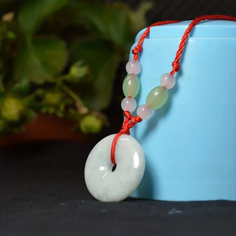 Healing Crystal Jade Stone Pendant