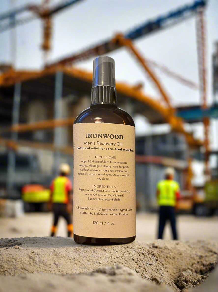 Ironwood Men’s Recovery Oil    120 ml