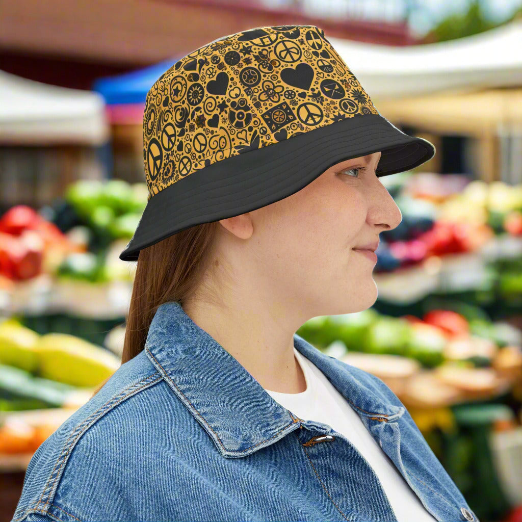 Retro Unisex Bucket Hat