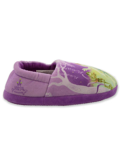 disney girls shoe, girl's slipper, princess tiana gir's slippers,