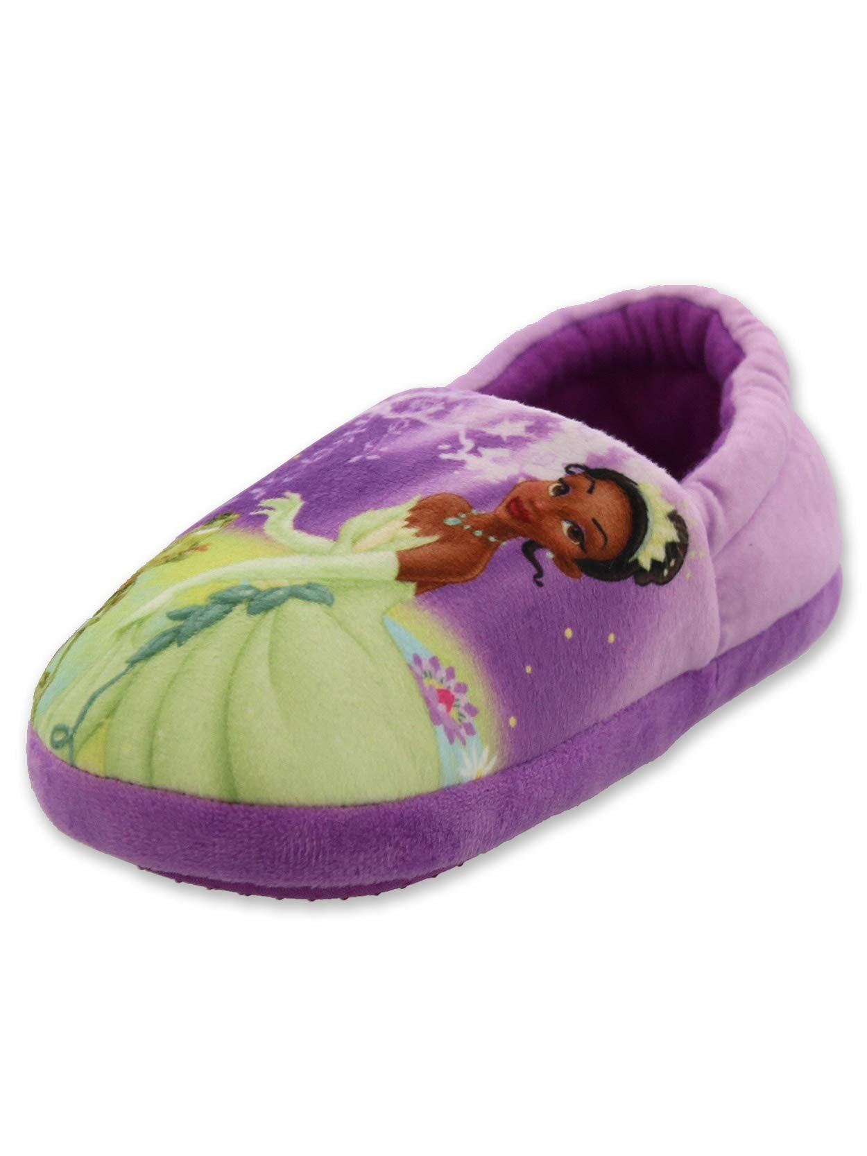 disney girls shoe, girl's slipper, princess tiana gir's slippers,